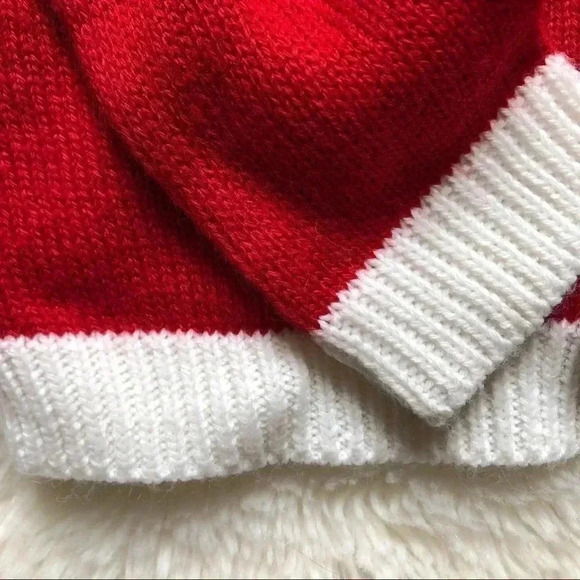 Christmas  Santa Hooded Sweater Toddler Size 2T - Picture 13 of 16